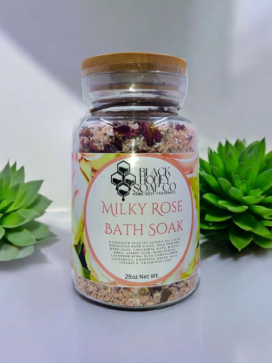 Milky Rose Bath Soak