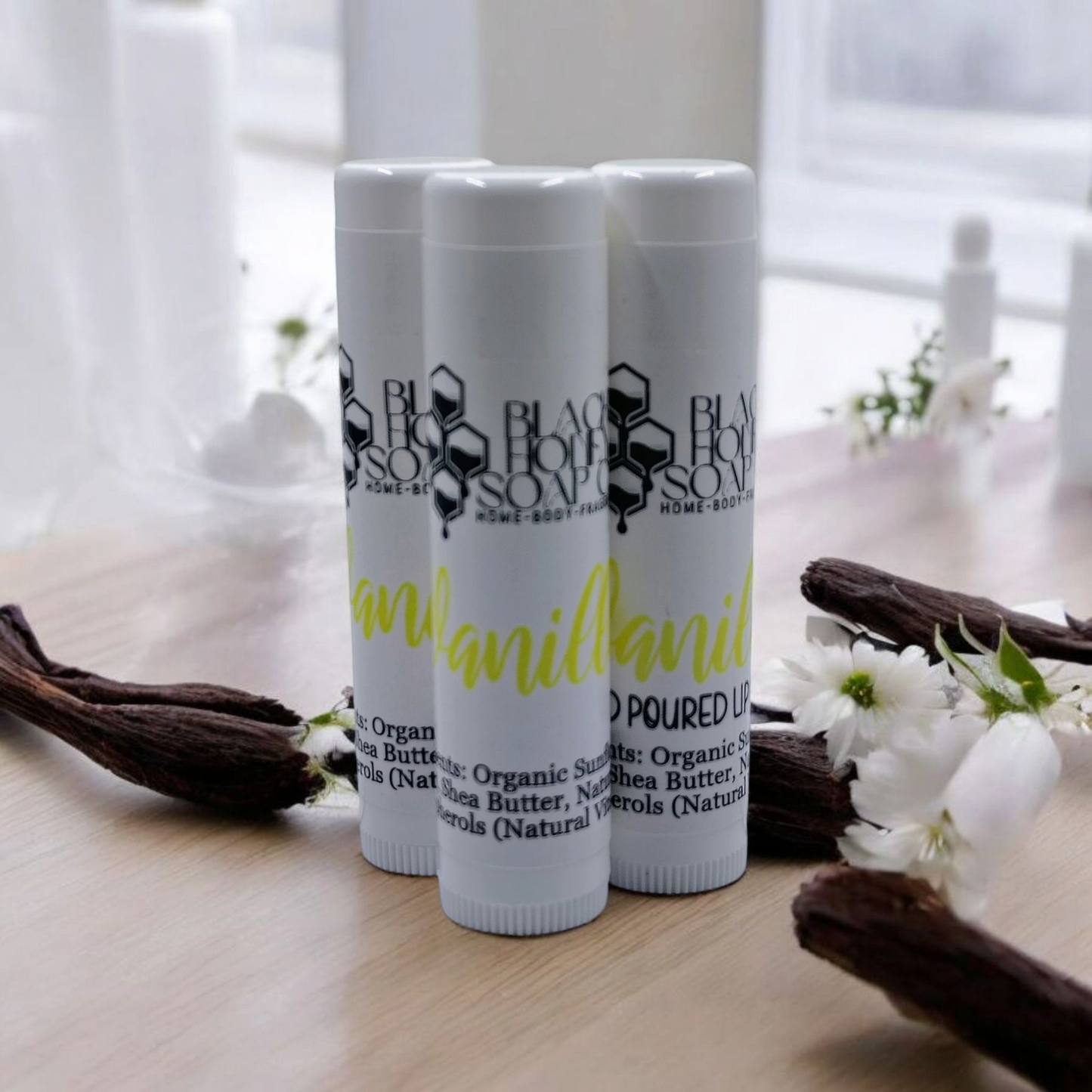 Handpoured Flavored Lip Balms