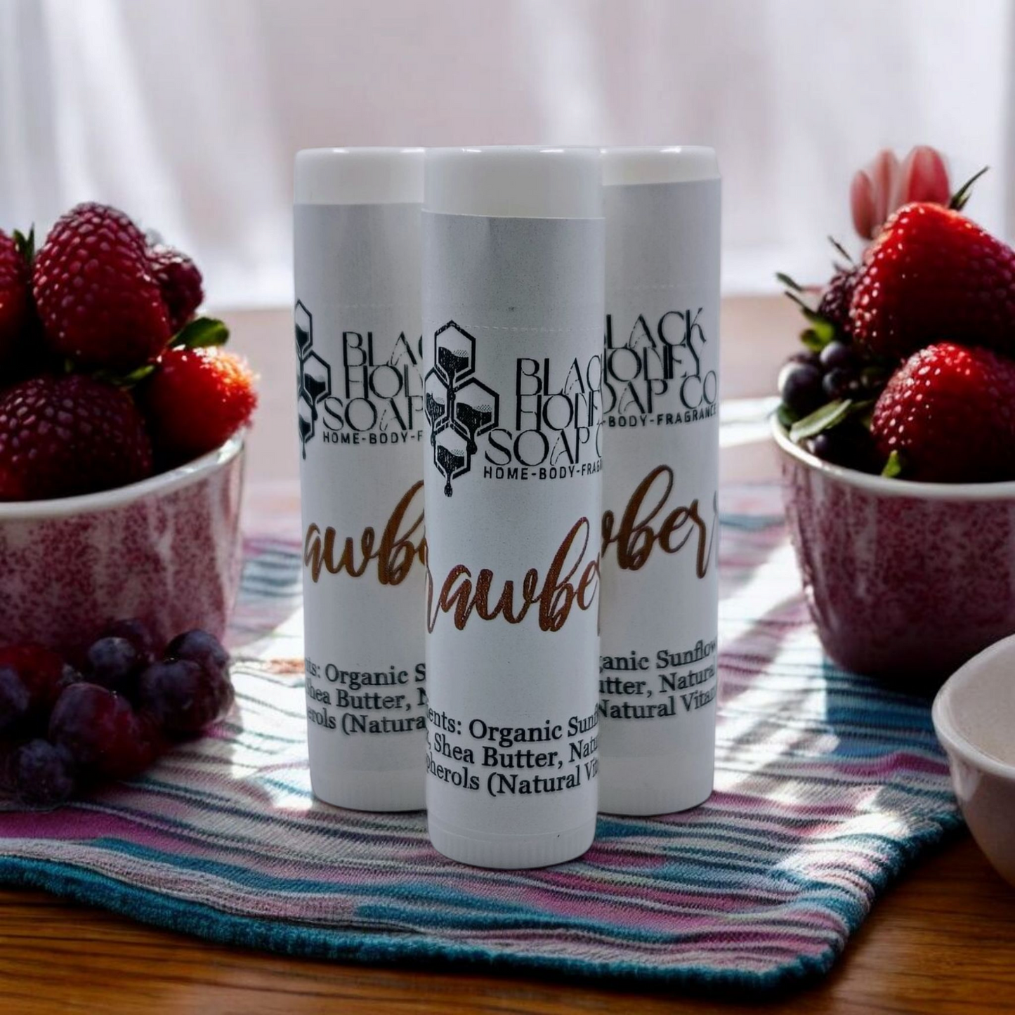 Handpoured Flavored Lip Balms