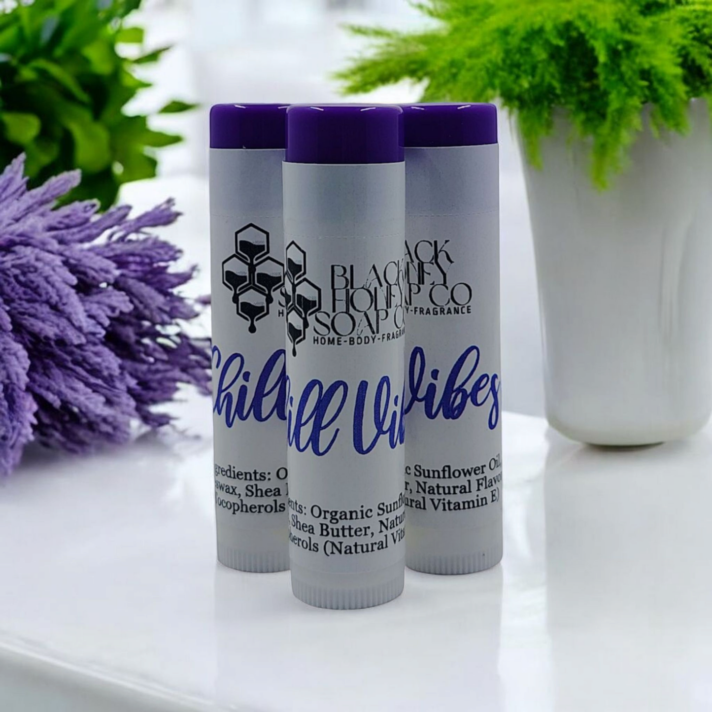 Handpoured Flavored Lip Balms