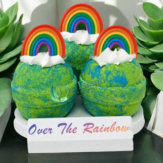 Over The Rainbow Frosted Bath Bomb